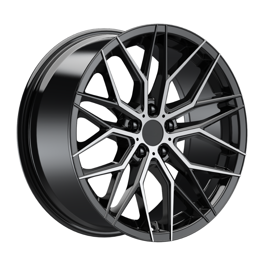 9.5X19 5X112 19141-2 ET40 73,1 GLOSS BLACK DIAMOND