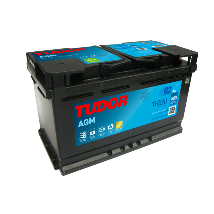 AKU 12V 82 AH START STOP AGM