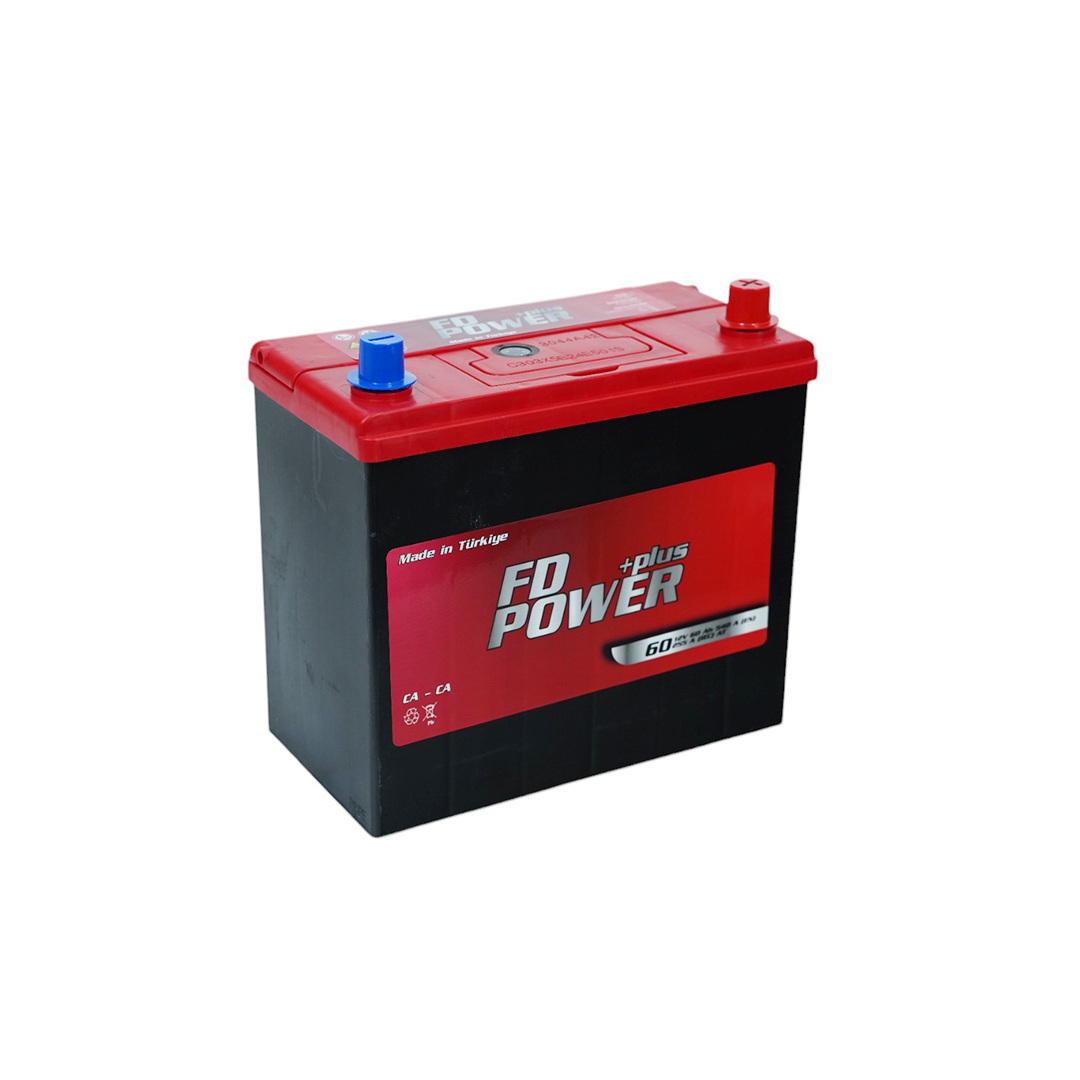 FD POWER PLUS FSN 60AH TAM KPLI NS60 XP SYH KRMZ DÜZ FD POWER AKU