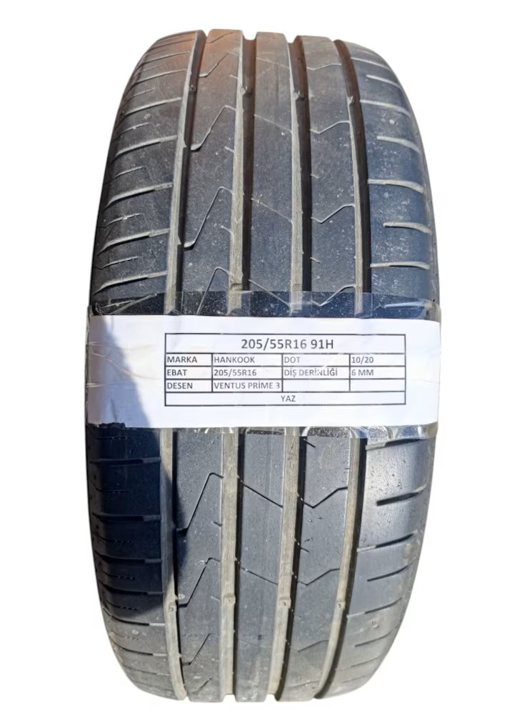 HANKOOK 205/55R16 91H VENTUS PRIME 3 HANKOOK (3,5MM) 2.EL