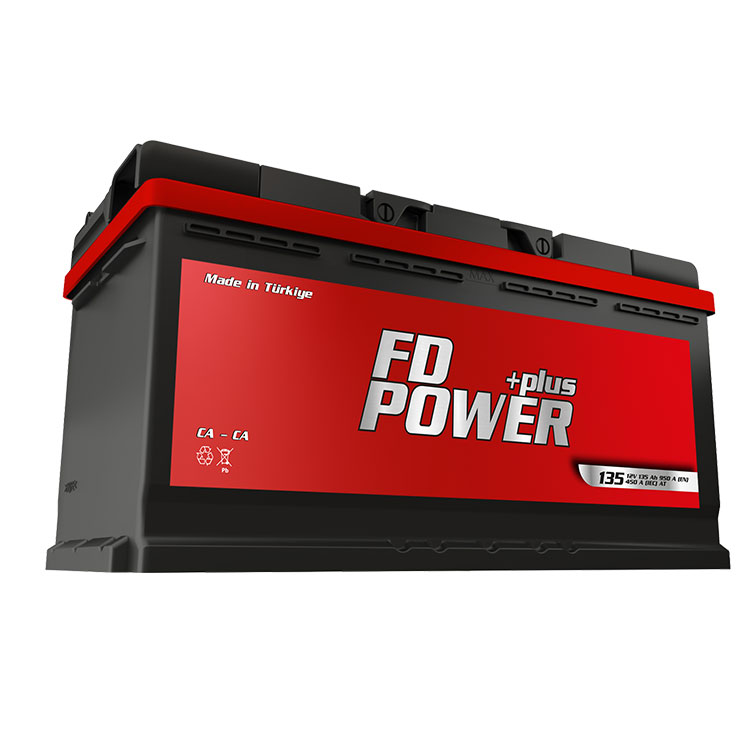 FASON 135AH BÜŞONLU D8 HP TIRNAKLI SİYAH SİYAH DÜZ