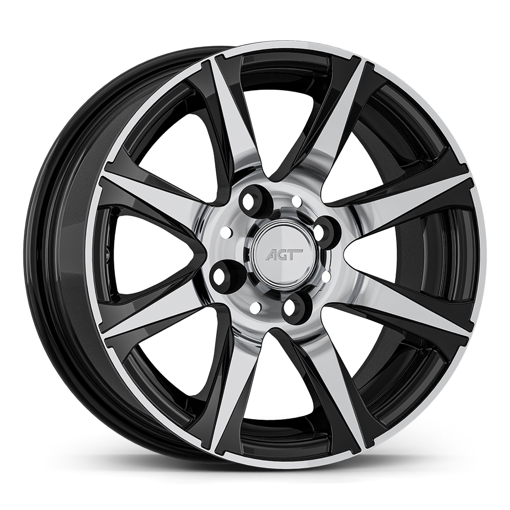 5.5X13 4X100 13066 ET28 67,1 GLOSS BLACK DIAMOND