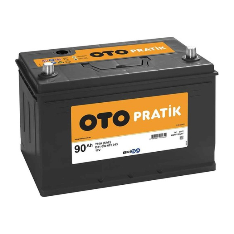 12V90AH TAM BAKIMSIZ.D31.KUTU.TIRNAKLI