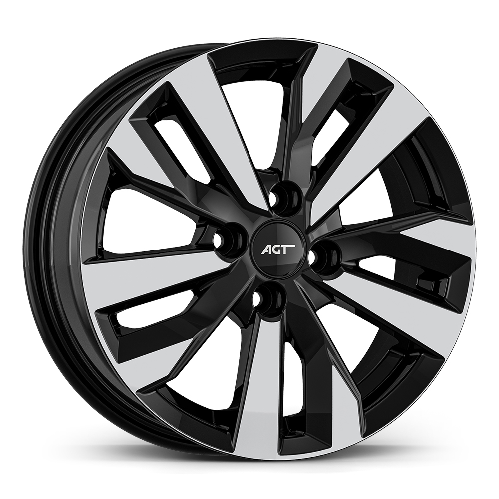 6.0X15 4X100 15195 ET35 67,1 GLOSS BLACK DIAMOND