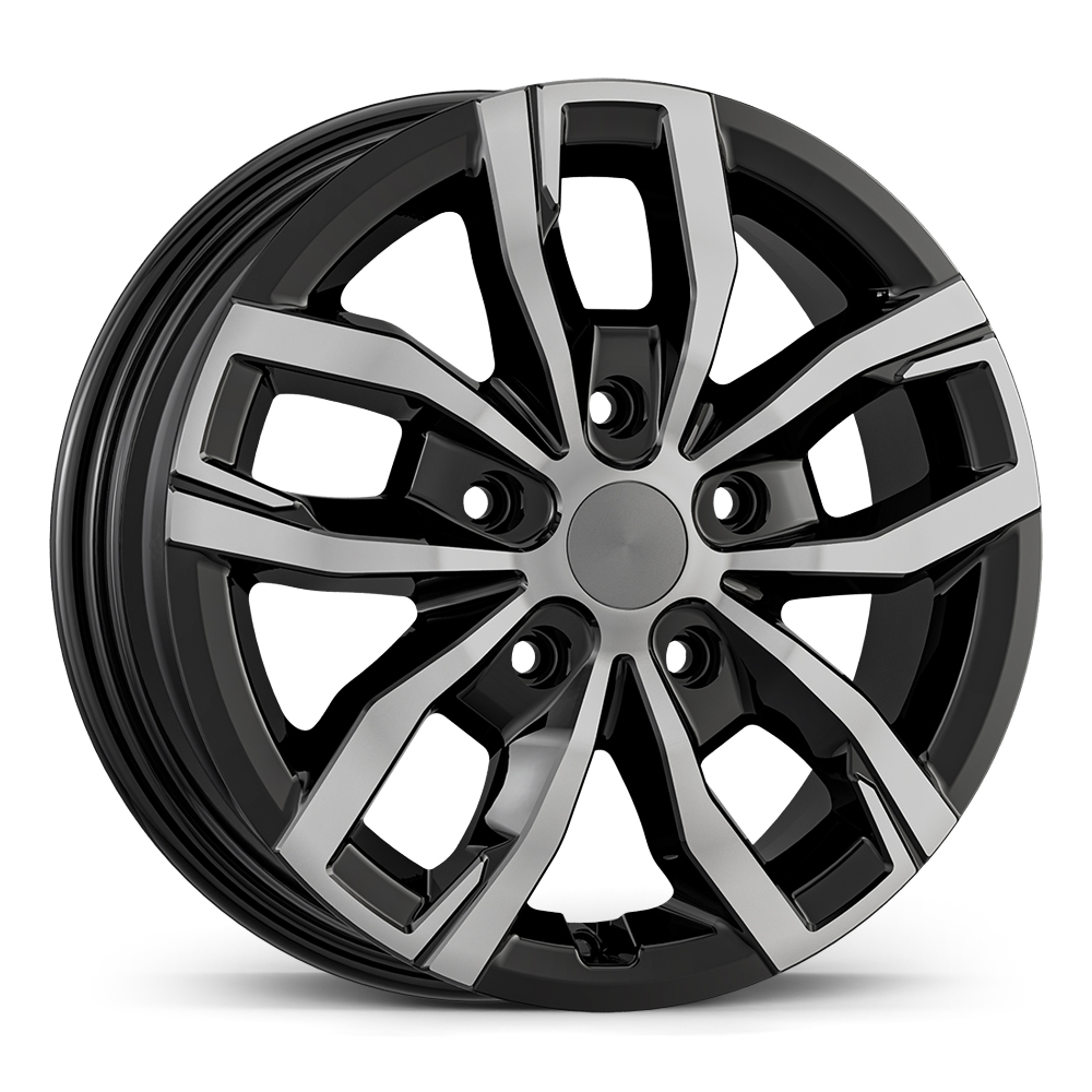 6.0X16 5X118 16275 ET68 71,1 GLOSS BLACK DIAMOND