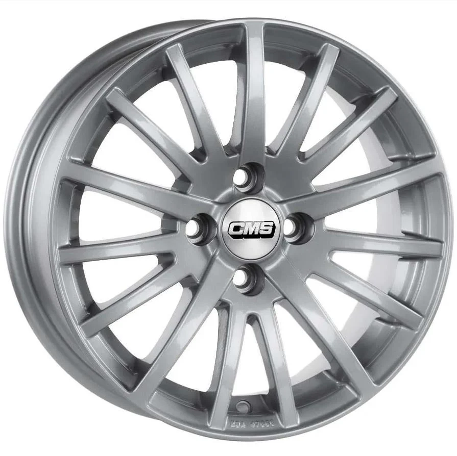 6.5X15 4X108 ET15 65.1 RACING SILVER