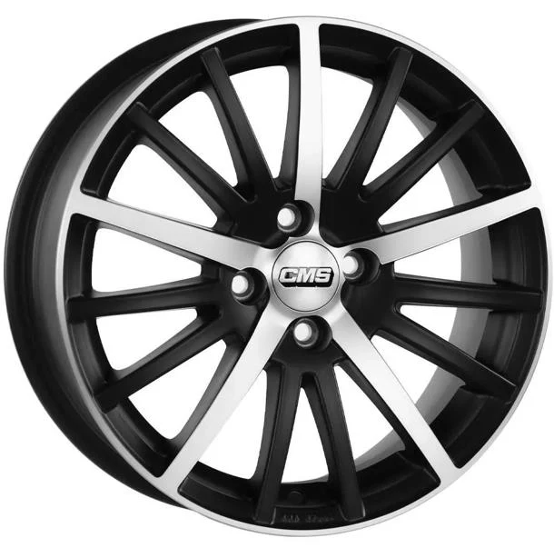 6.5X15 5X112 ET35 72.6 DIAMOND MATT BLACK