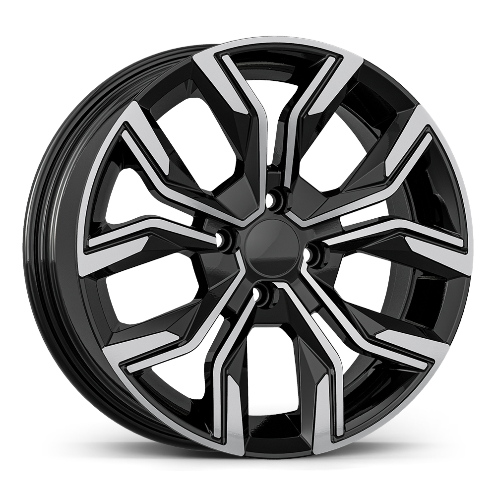 6.5X16 4X100 16158 ET35 67,1 GLOSS BLACK DIAMOND