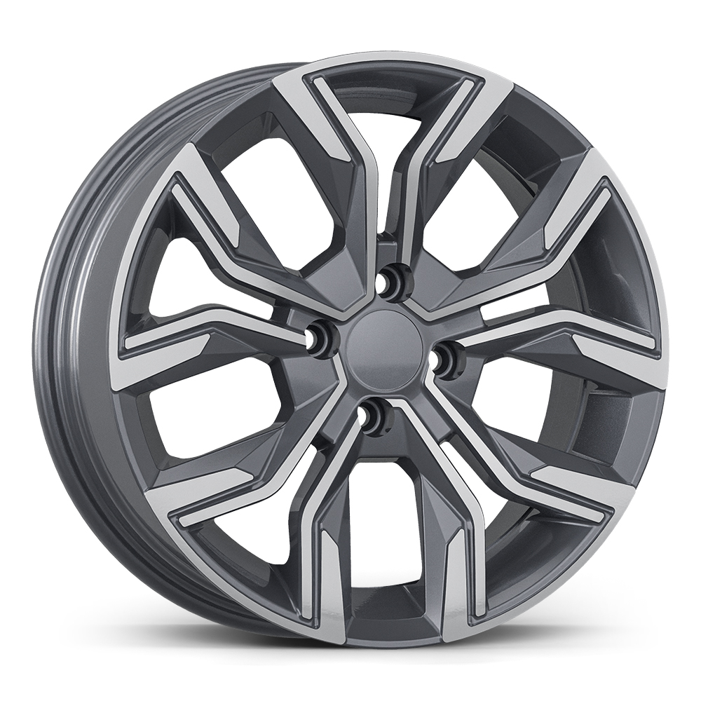 6.5X16 4X100 16158 ET35 67,1 GUN METAL DIAMOND