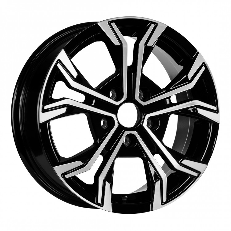 6.5X16 4X100 ET35 67.1 DEEP BLACK DIAMOND