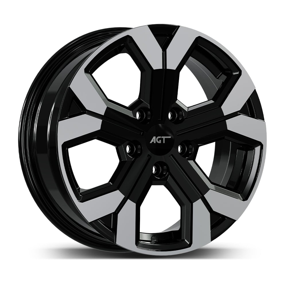 6.5X16 5X108 16260 ET40 73,1 GLOSS BLACK LIP DIAMOND