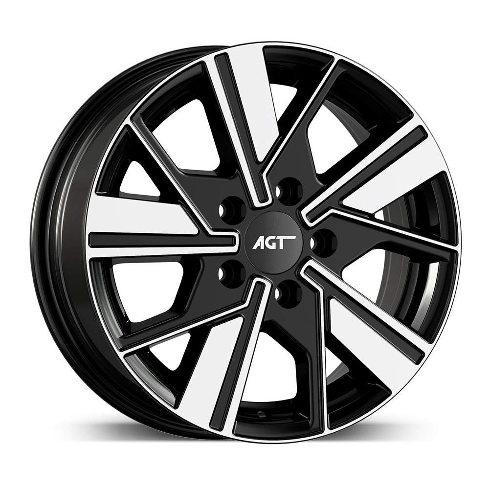 6.5X16 5X112 16249 ET38 66,6 GLOSS BLACK DIAMOND