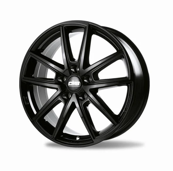 6.5X16 5X112 ET42 57.1 COMPLETE BLACK GLOSS