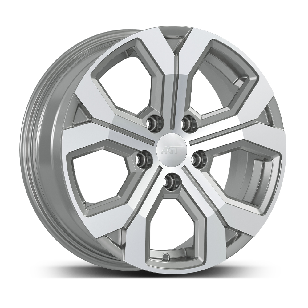 6.5X17 5X114 17260 ET40 66,1 SILVER DIAMOND