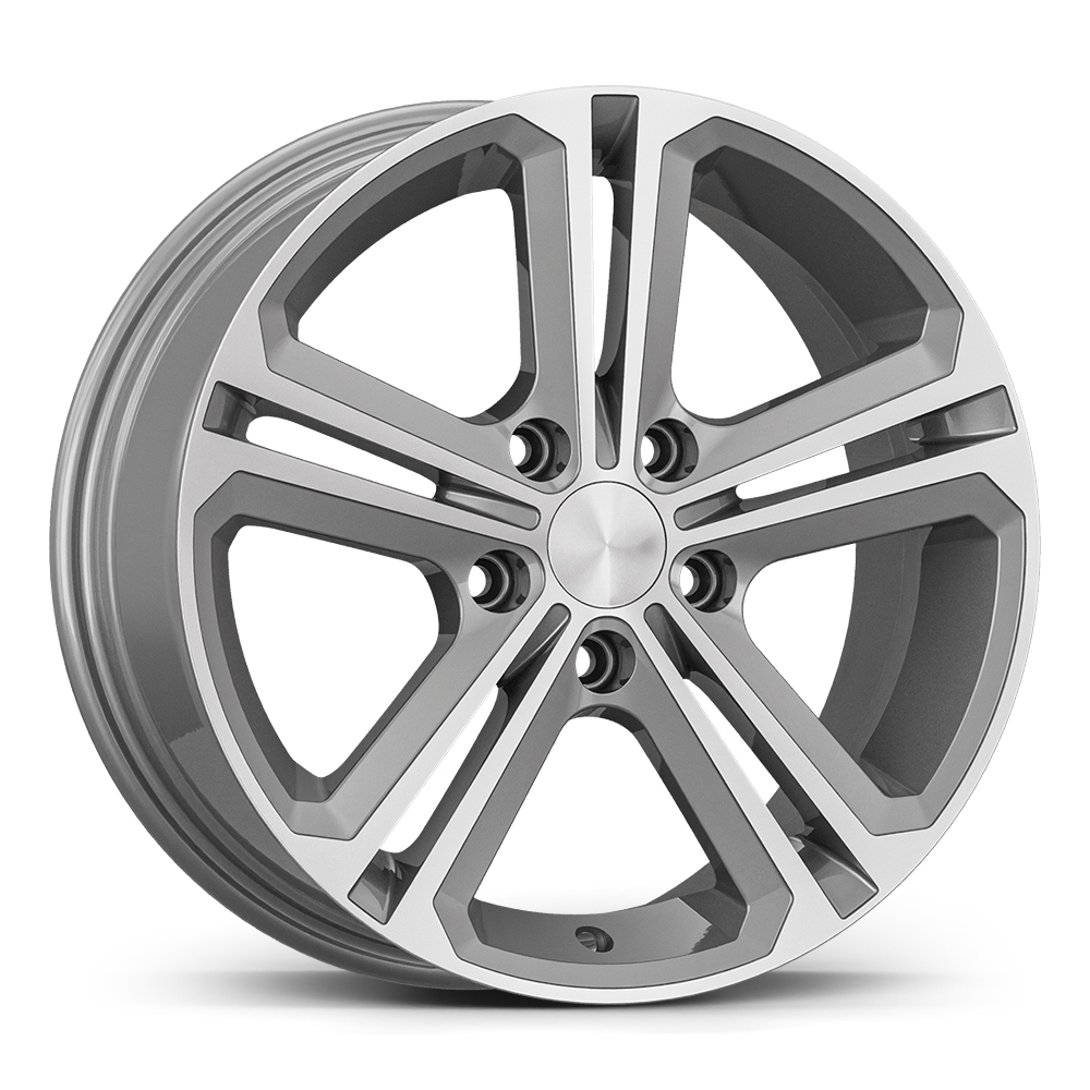 7.0X16 5X100 16291 ET40 73.1 SILVER DIAMOND