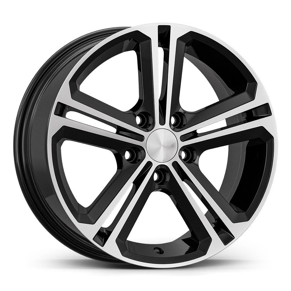 7.0X16 5X112 16291 ET40 57.1 GLOSS BLACK DIAMOND