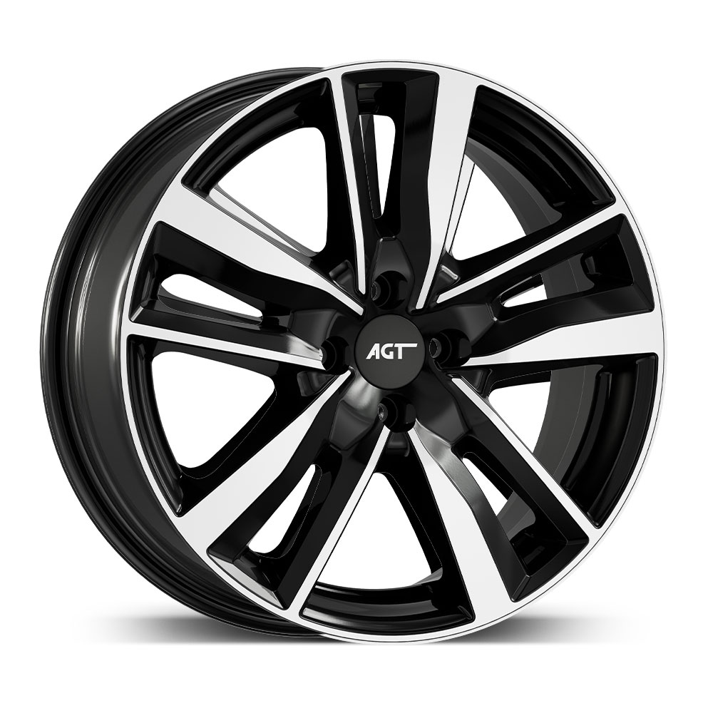 7.0X17 4X100 17226-1 ET35 67,1 GLOSS BLACK DIAMOND