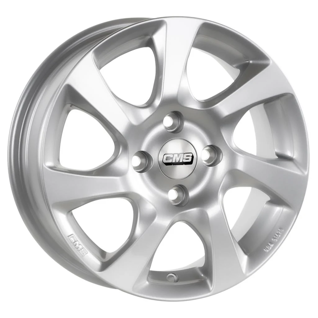 7.0X17 4X100 ET37 67.2 SILVER