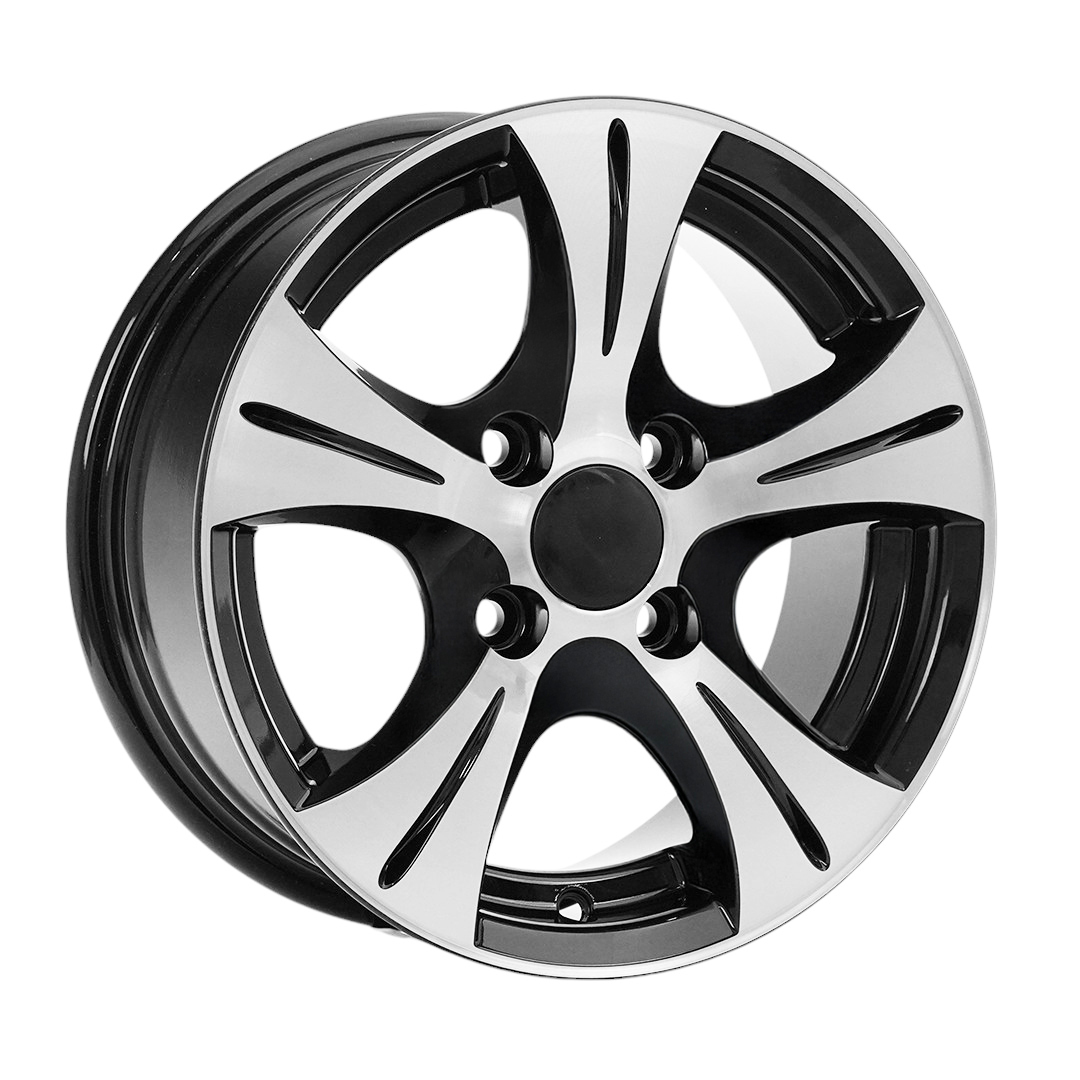 5.5X13 4X100 13047 ET28 67,1 GLOSS BLACK DIAMOND