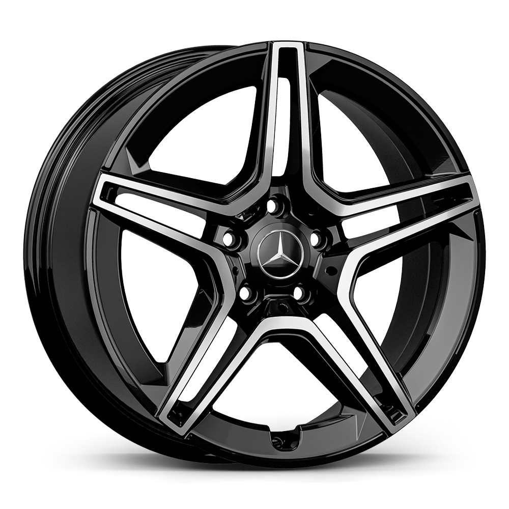 7.5X17 5X112 17273 ET45 66,6 GLOSS BLACK DIAMOND