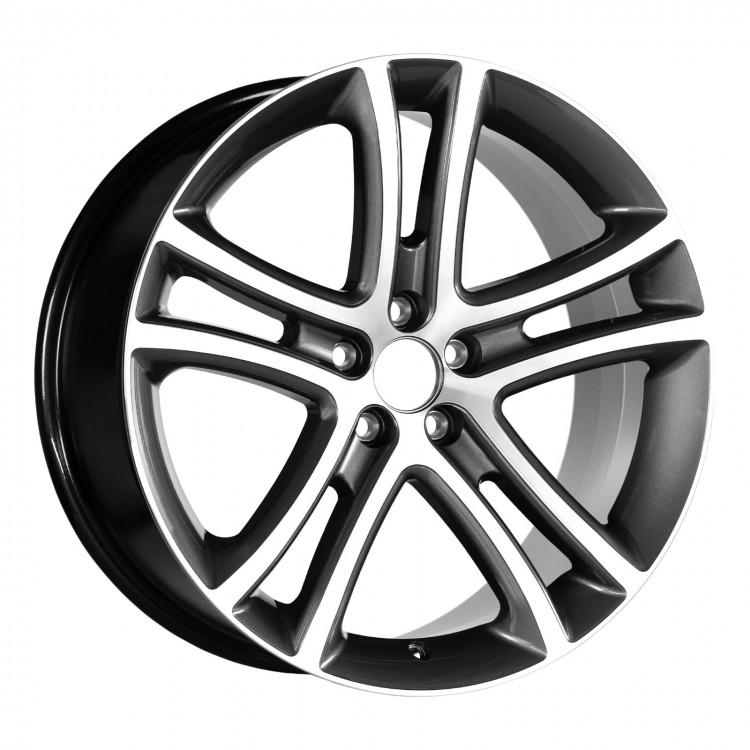 7.5X17 5X112 ET35 73.1 GUN METAL DIAMOND