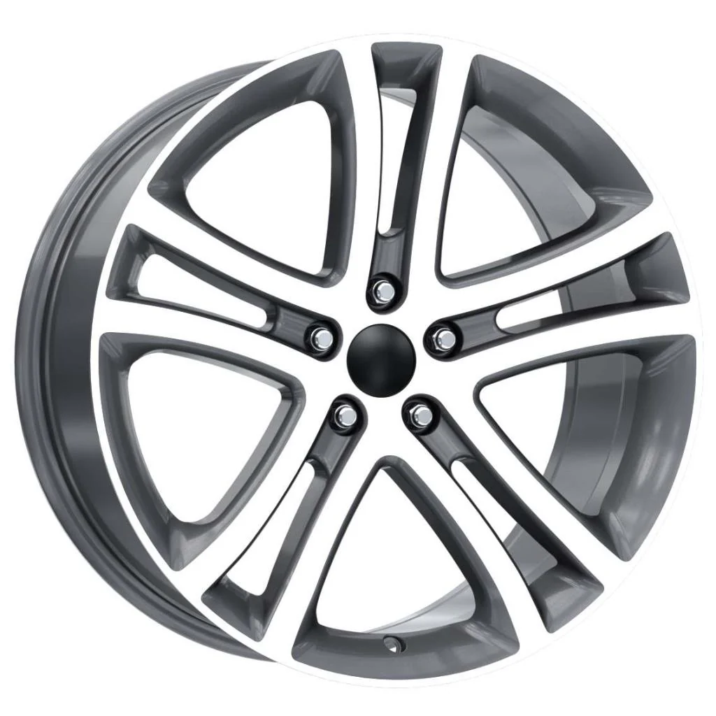 7.5X17 5X112 ET35 73.1 GUN METAL DIAMOND
