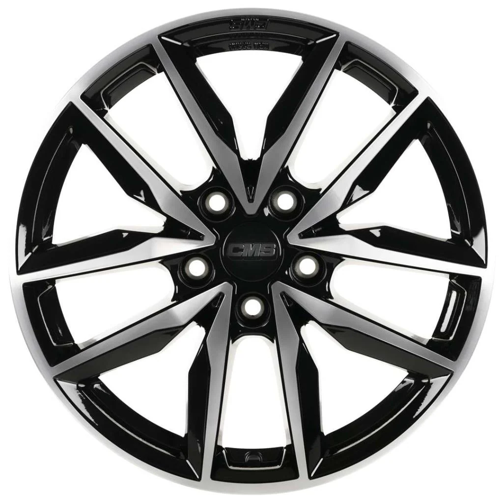 7.5X18 5X112 ET37 66.5 DIAMOND BLACK GLOSS