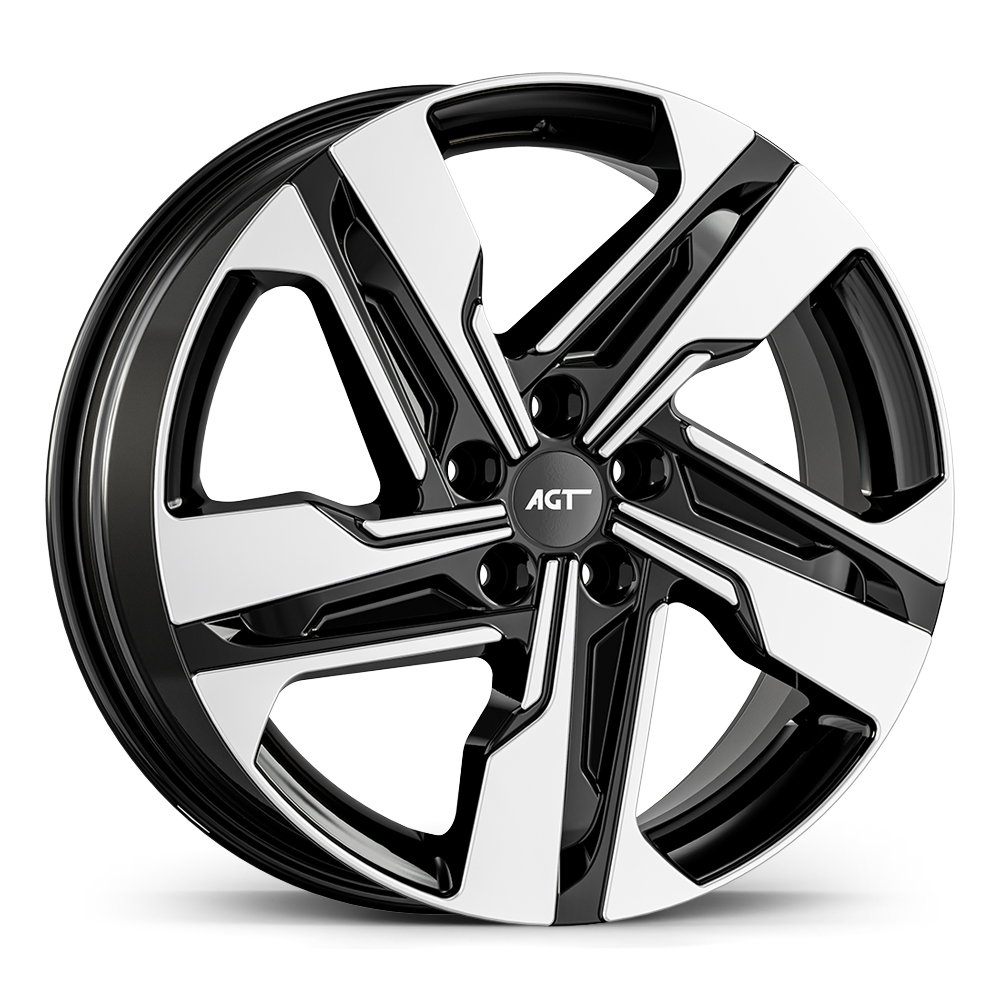7.5X19 5X114 19204 ET45 72,6 GLOSS BLACK DIAMOND