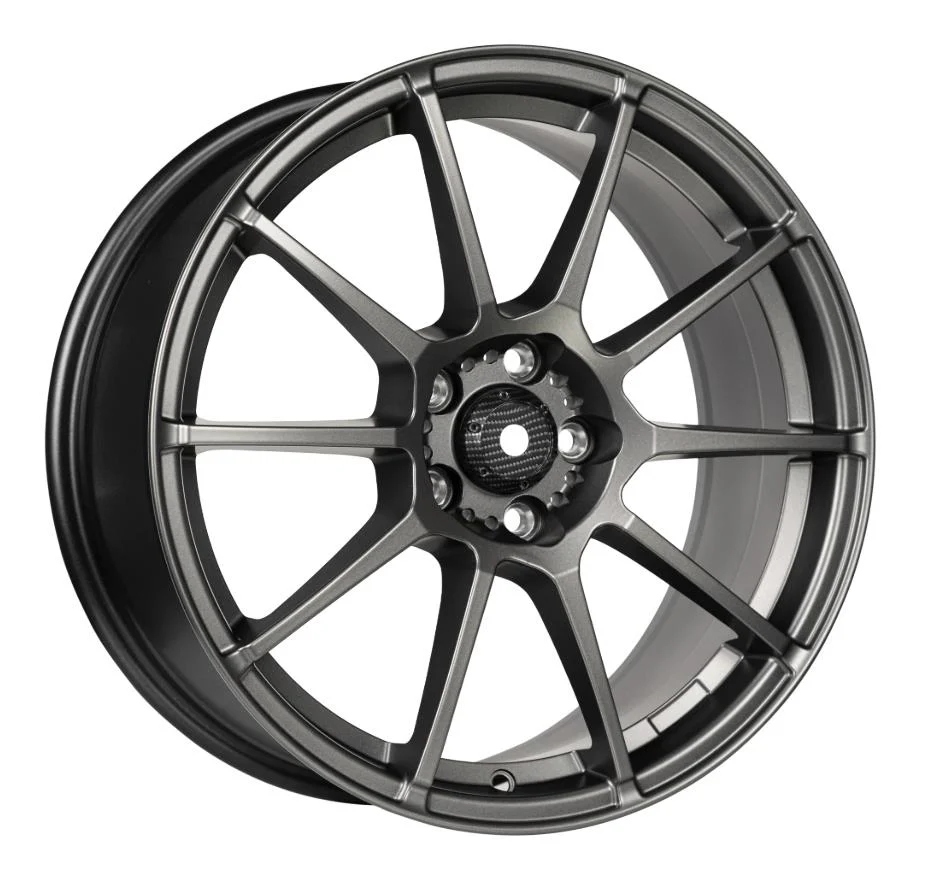 8.0X18 5X100 ET35 57.1 MATT GUN METAL