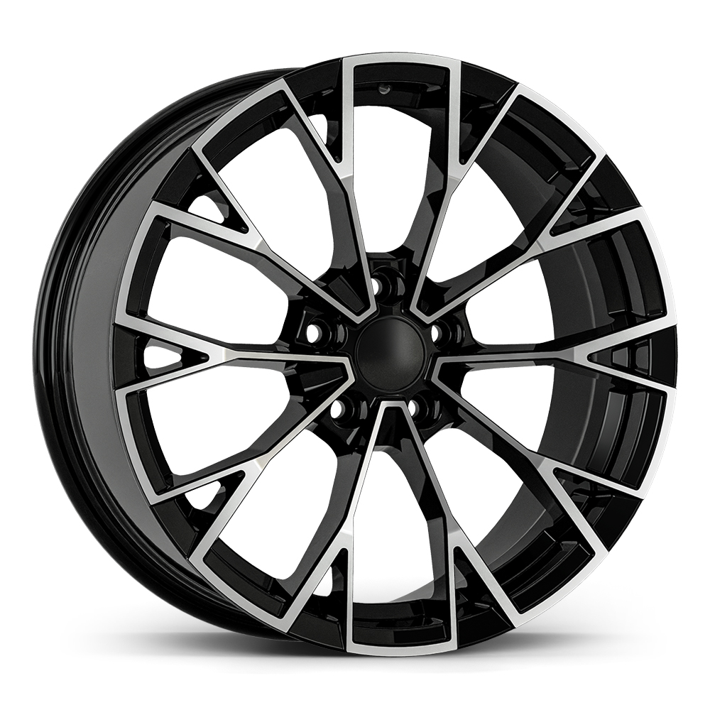 8.0X18 5X112 18283 ET40 57.1 GLOSS BLACK DIAMOND