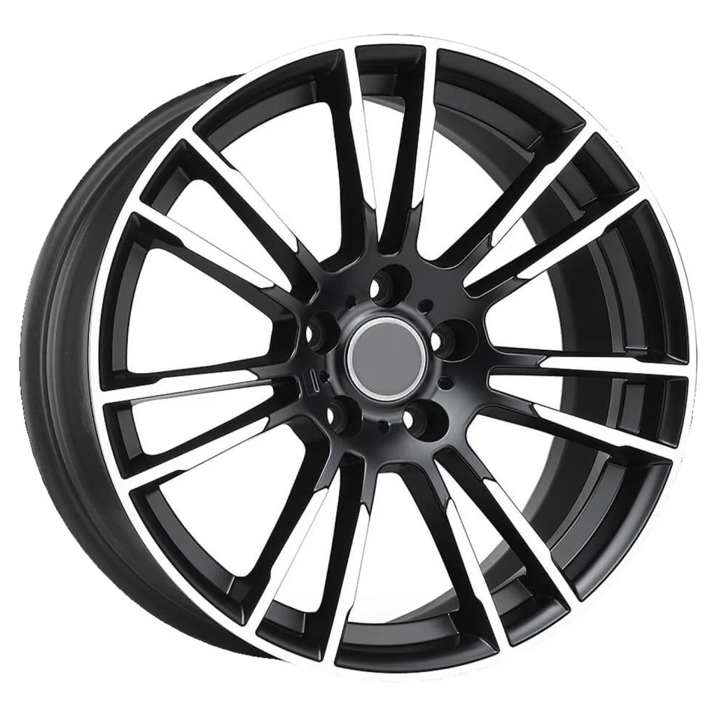 8.0X18 5X112 ET30 66.6 BLACK POLISHED