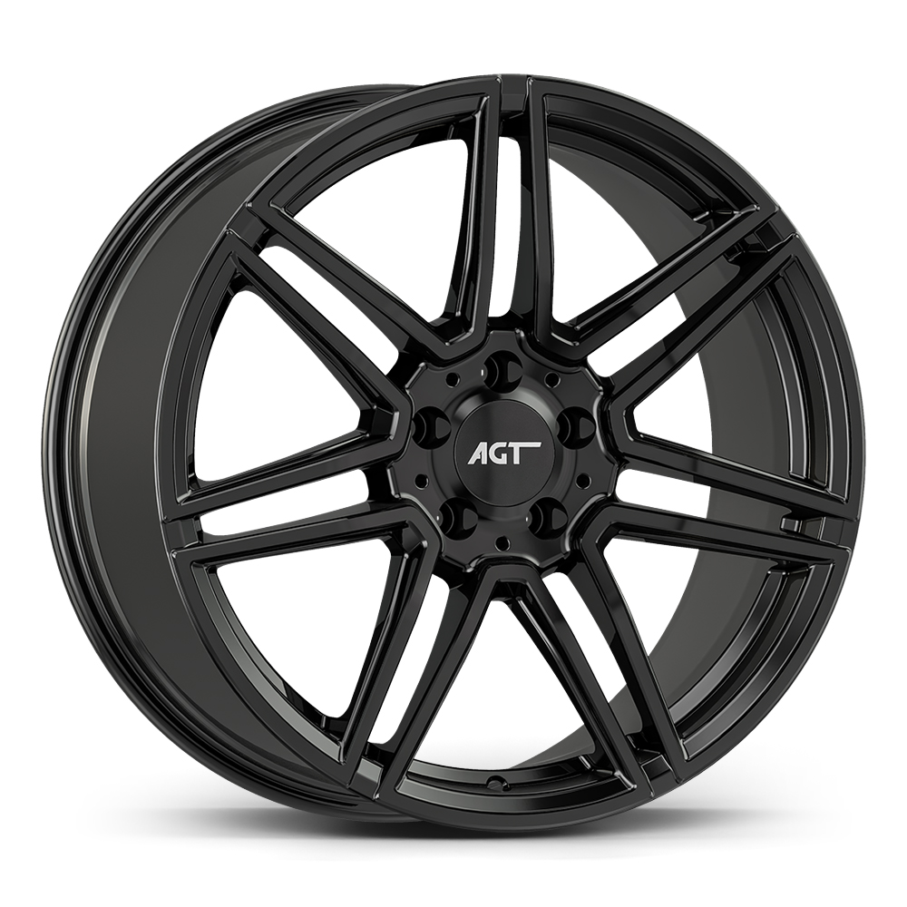 8.0X19 5X112 19266-1 ET42 66.6 GLOSS BLACK