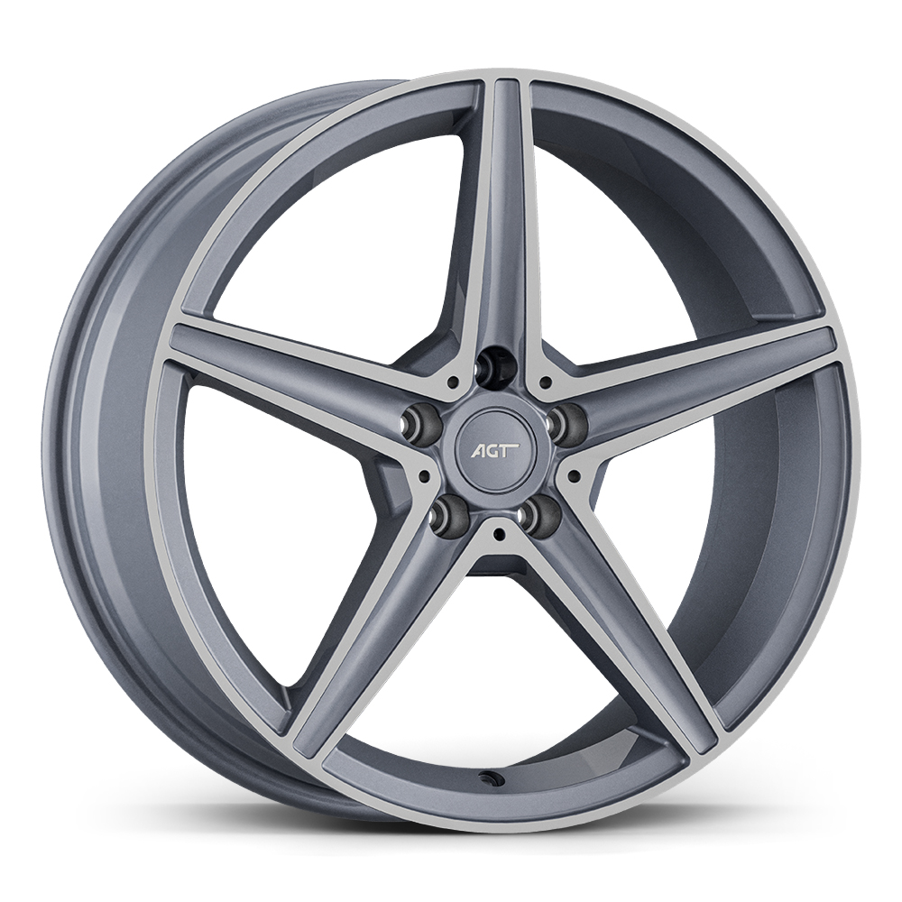 8.0X19 5X112 19297-1 ET35 66.6 GUN METAL DIAMOND