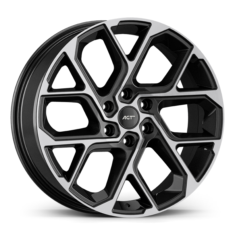 8.0X20 6X130 20245 ET45 84.1 SANTORINI BLACK DIAMOND