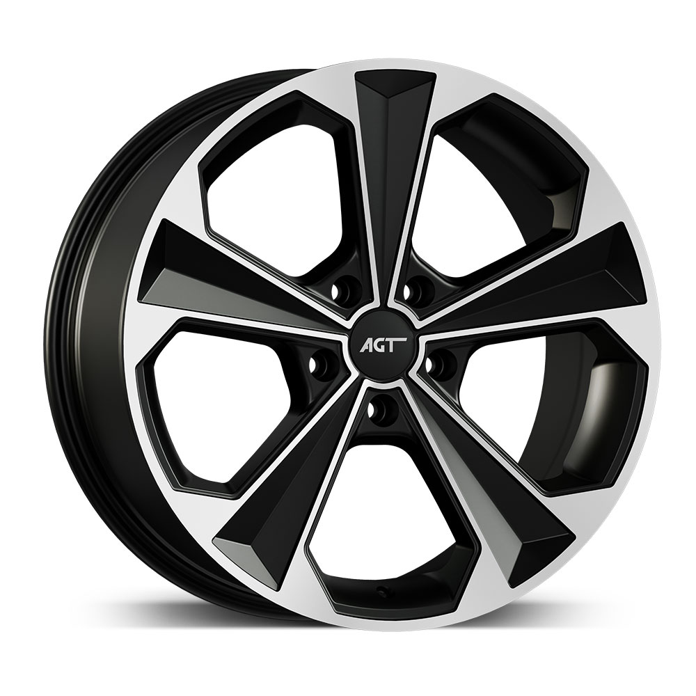 8.5X19 5X108 19062 ET38 72.6 MATT BLACK DIAMOND