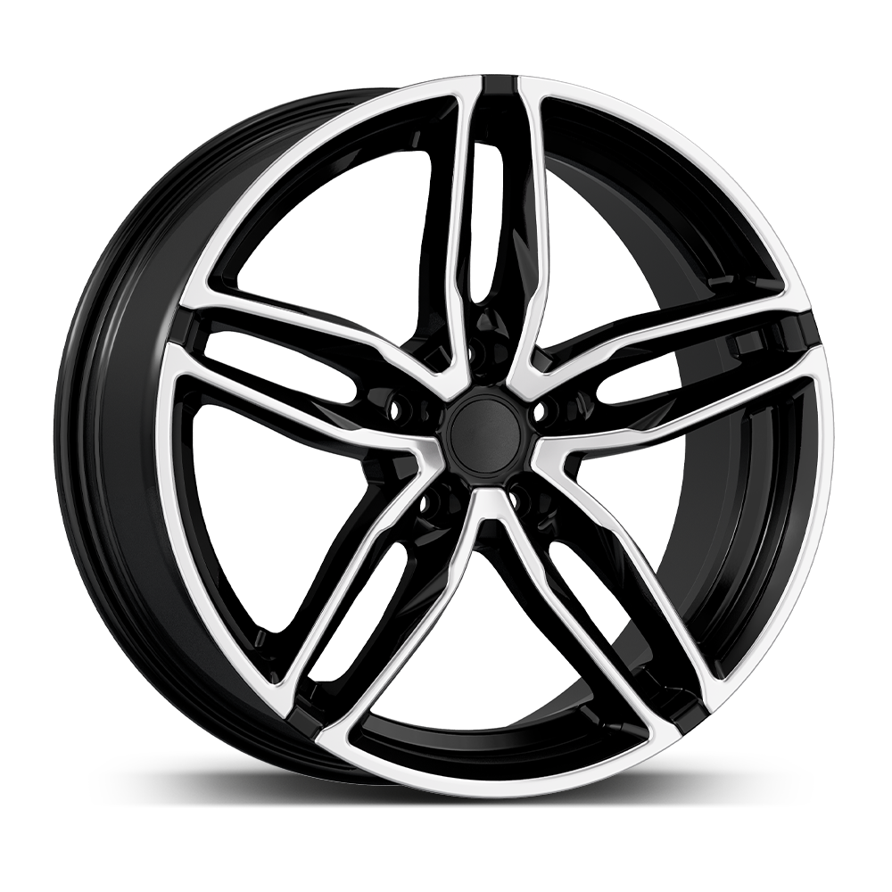 8.5X19 5X114 19007 ET35 72,6 GLOSS BLACK DIAMOND