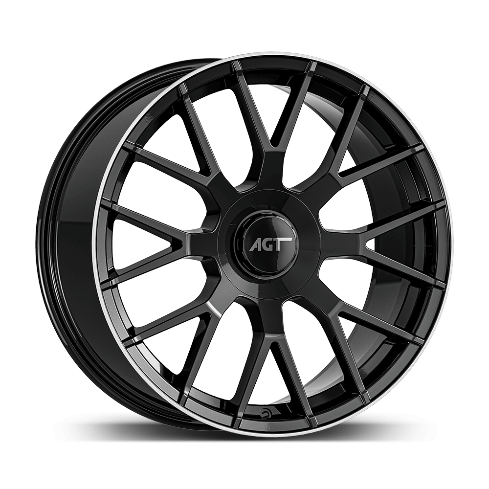 8.5X20 5X112 20162-1 ET45 66,6 GLOSS BLACK LIP DIAMOND