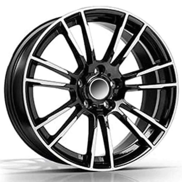 9.0X18 5X112 ET40 66.6 BLACK POLISHED
