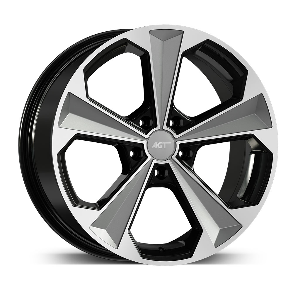 9.0X20 5X114 20062 ET38 72,6 GLOSS BLACK SILVER DIAMOND