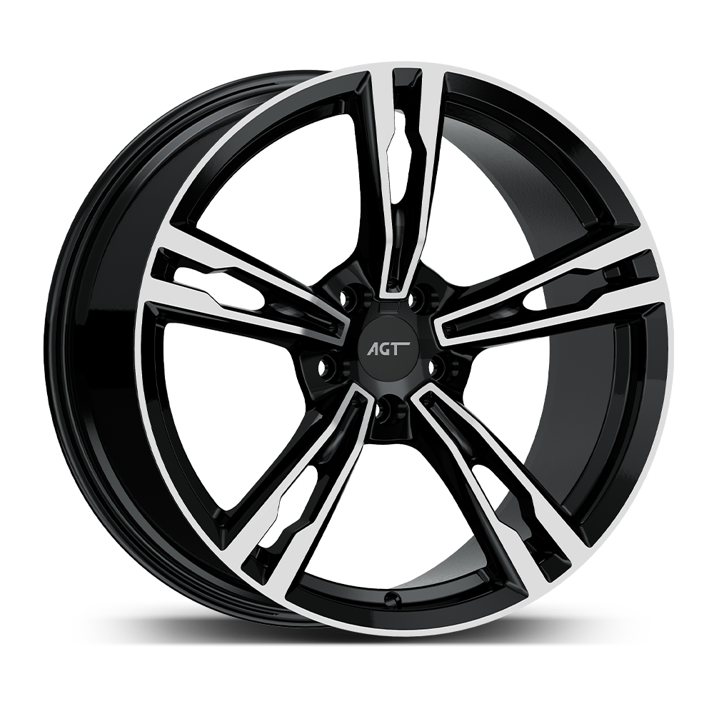 9.5X19 5X120 19265-2 ET40 72,6 GLOSS BLACK DIAMOND