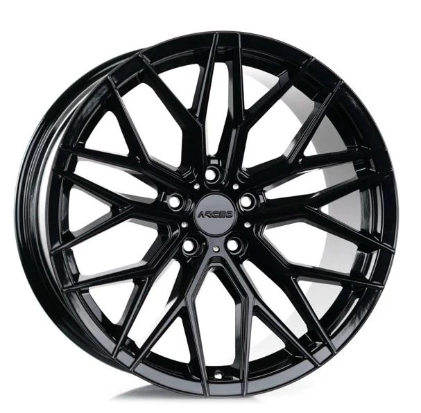 9.5X19 5X120 ET37 72.6 GLOSS BLACK VALENCIA