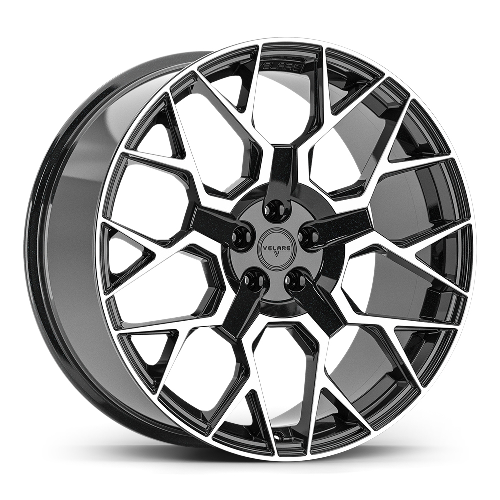 9.5X22 5X108 22083 ET33 74,1 SANTORINI BLACK DIAMOND