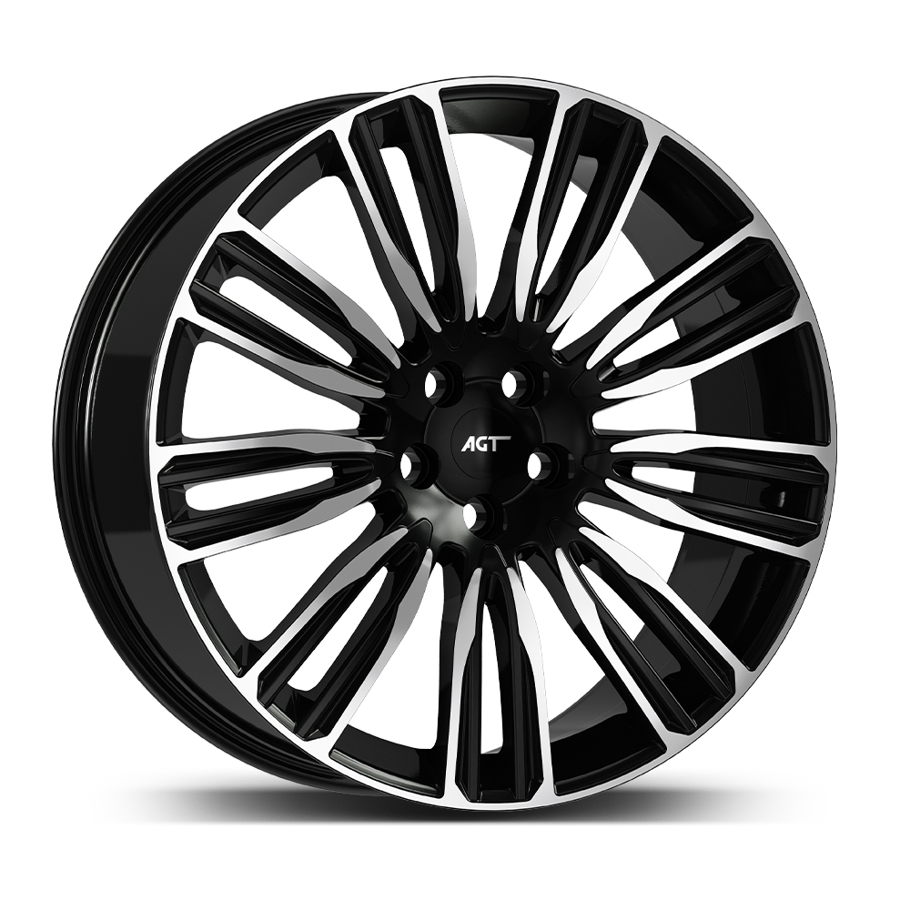 9.5X22 5X108 22188 ET48 72,6 GLOSS BLACK DIAMOND