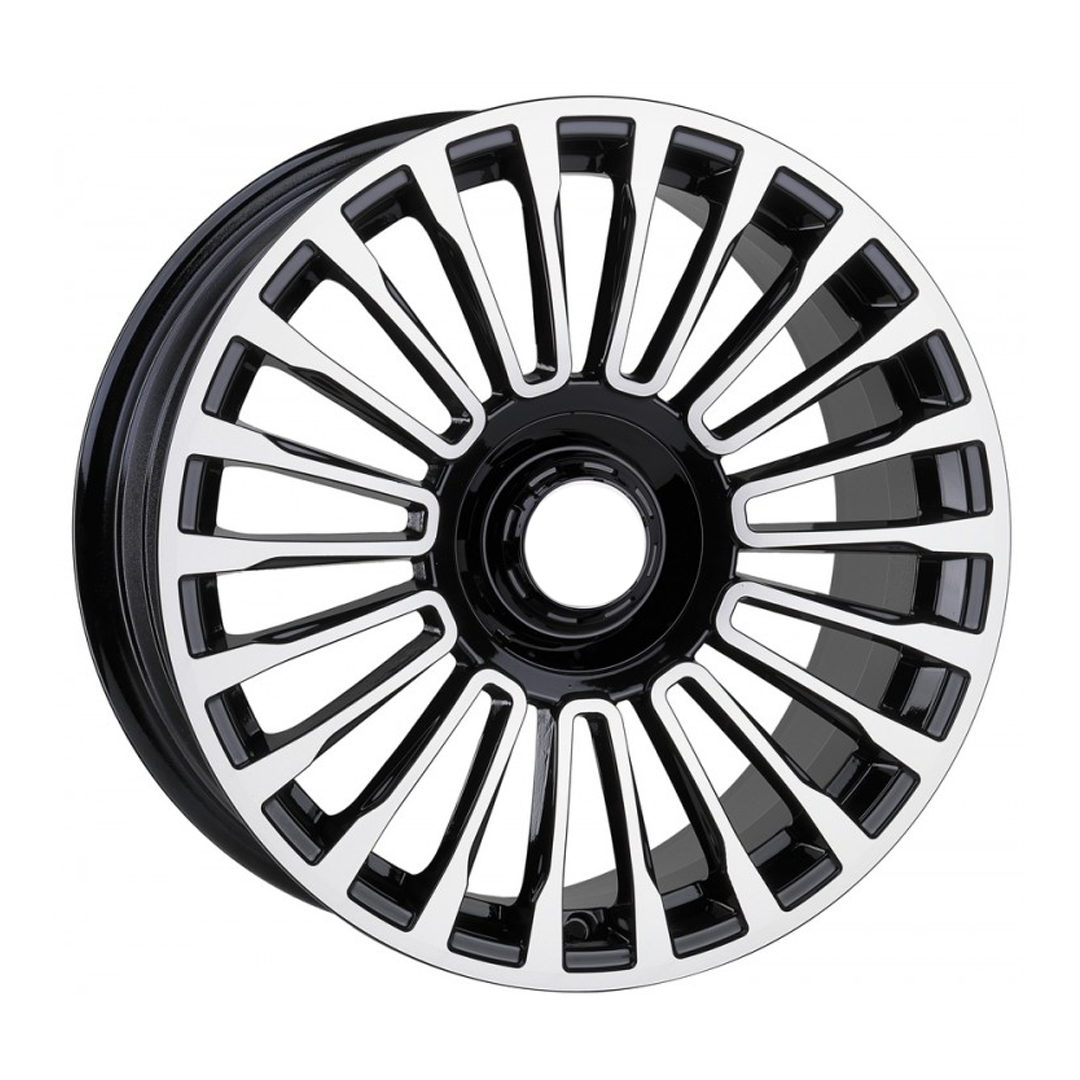 9.5X19 5X112 226 ET48 66.60 BLACK DIAMOND