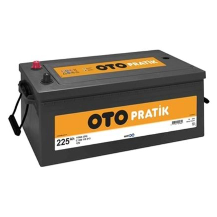 12V225AH TAM.BAKIMSIZ.C.KUTU.TIRNAKSIZ
