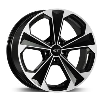 8.5X19 5X112 19062 ET38 72,6 GLOSS BLACK DIAMOND