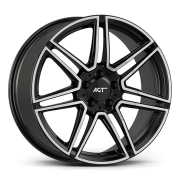 9.0X19 5X112 19266-2 ET50 66,6 GLOSS BLACK DIAMOND