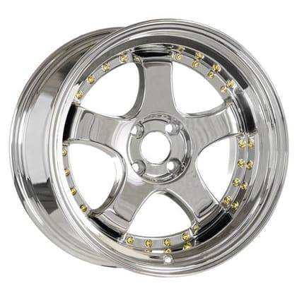 SONIC 10.0X16 4X100  ET12 67.1 VC+GOLD RIVET