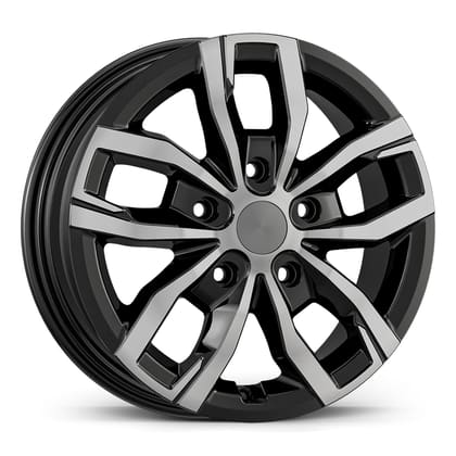 AGT WHEELS 6.0X16 5X118 16275 ET68 71,1 GLOSS BLACK DIAMOND