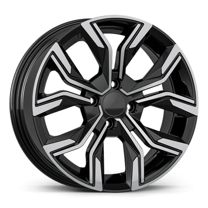 AGT WHEELS 6.5X15 4X100 15158 ET35 67,1 GLOSS BLACK DIAMOND